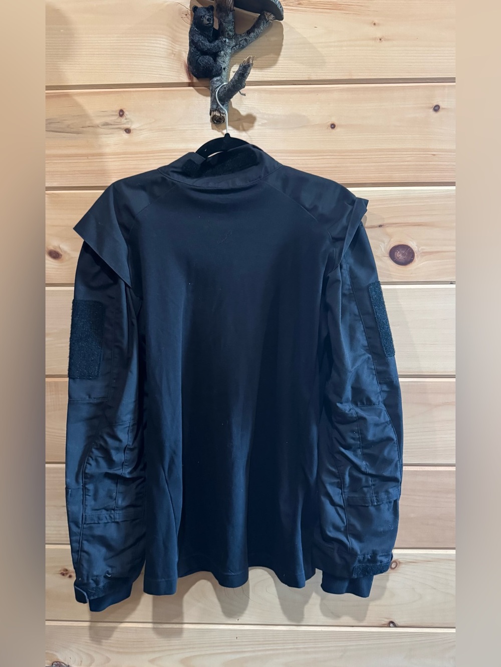Propper Men's Black Tactical Quarter-Zip Shirt - Picture 3 of 9